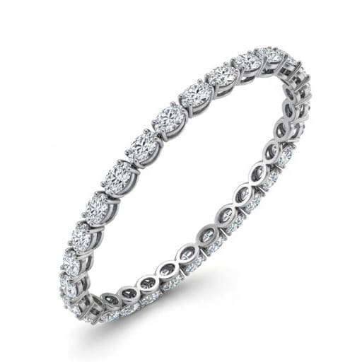 Marquise Diamond Tennis Bracelet. - Image 2