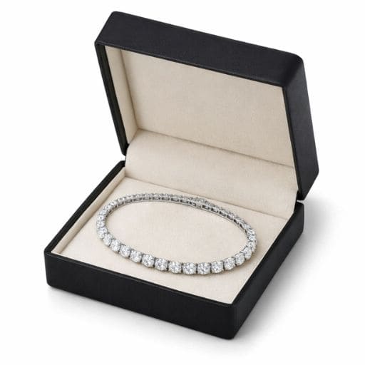Marquise Diamond Tennis Bracelet. - Image 4